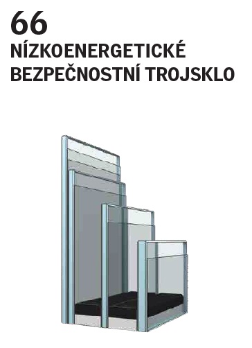 Kyvná okna plastová s nízkoenergetickým bezpečným trojsklem