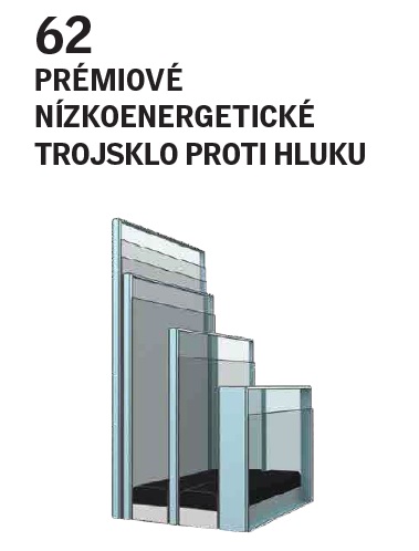 Kyvná okna dřevěná s prémiovým nízkoenergetickým trojsklem proti hluku