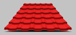 Střešní krytina Topdach S15 červená